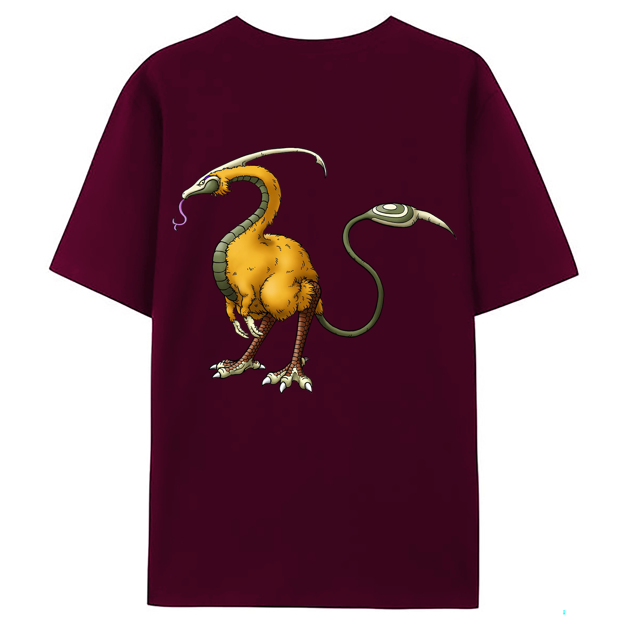 （画像用） ドラゴンクエスト Doragon Kuesuto Dragon Quest レディース半袖Tシャツ(バックプリント)